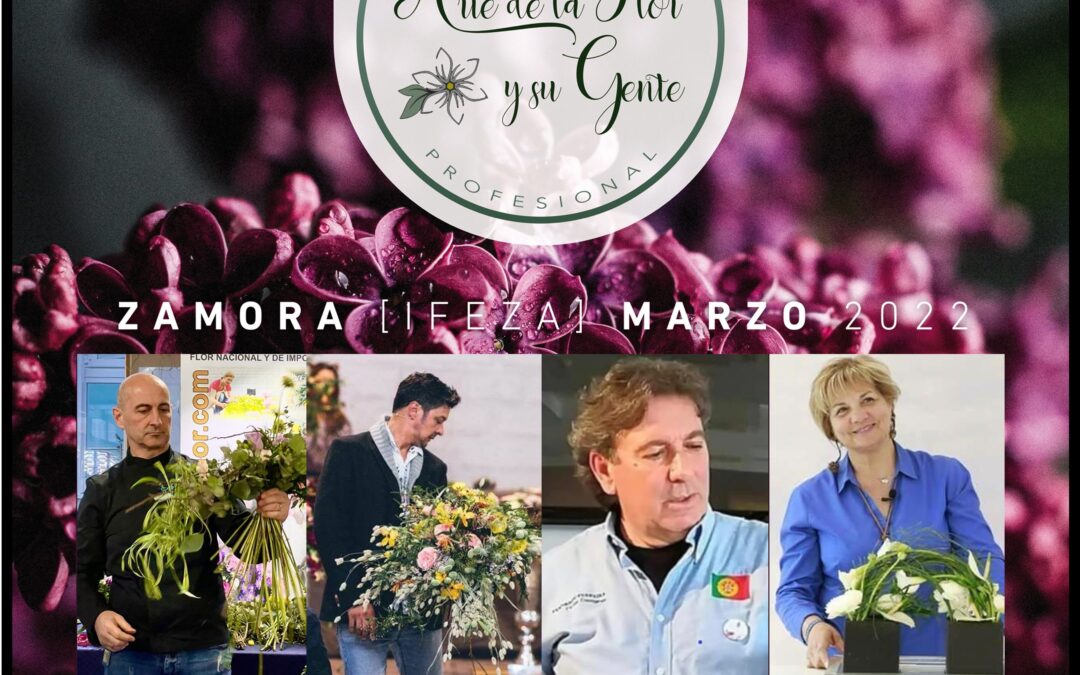 Los maestros de EL ARTE DE LA FLOR Y SU GENTE se suman al gran festival floral de NATURALEZAS