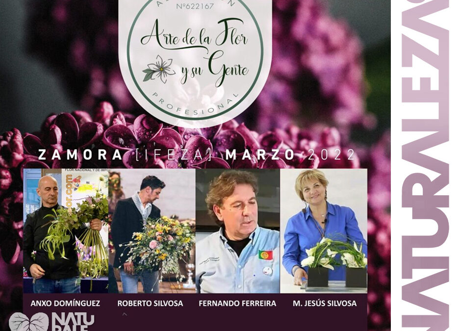 Los maestros de EL ARTE DE LA FLOR Y SU GENTE se suman al gran festival floral de NATURALEZAS
